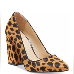 Vince Camuto Talise Pointed Block-Heel Pumps - Size 5.5